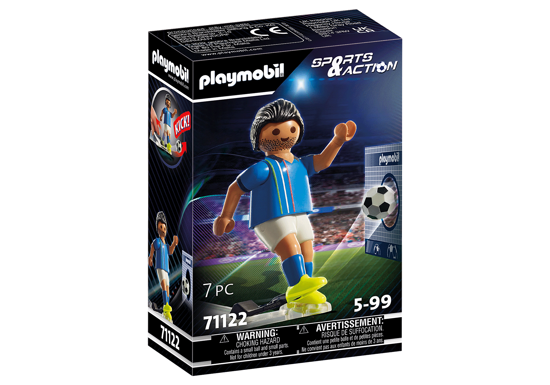 71122 Jugador de Fútbol - Italia zoom image2