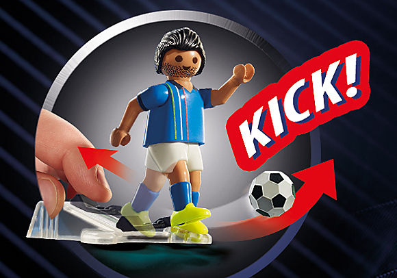 71122 Soccer Player - Italy detail image 4