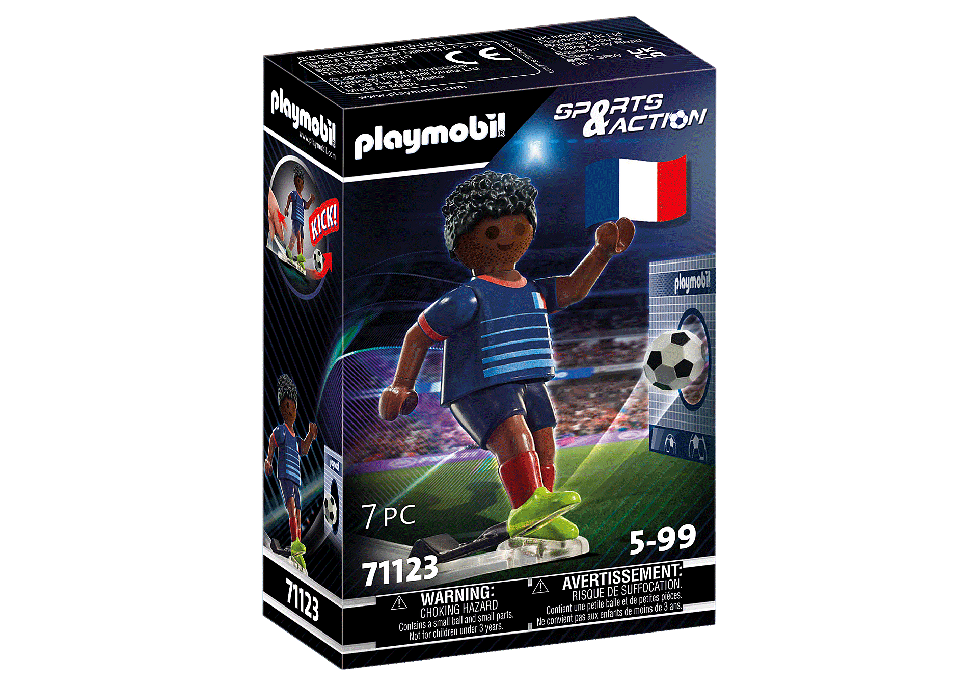 71123 Jugador de Fútbol - Francia A zoom image2