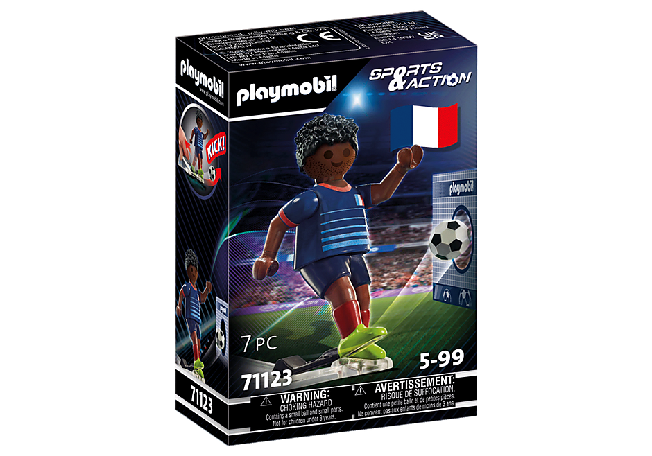 71123 Soccer Player - France A detail image 2