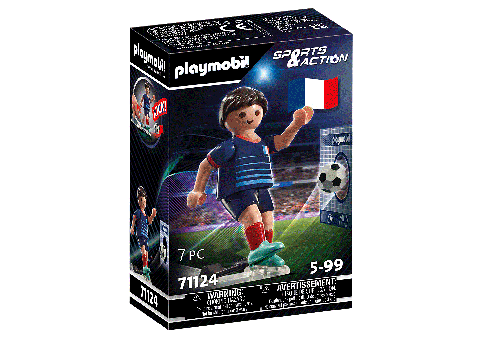 Playmobil Joueur de football français B (71124) au meilleur prix sur