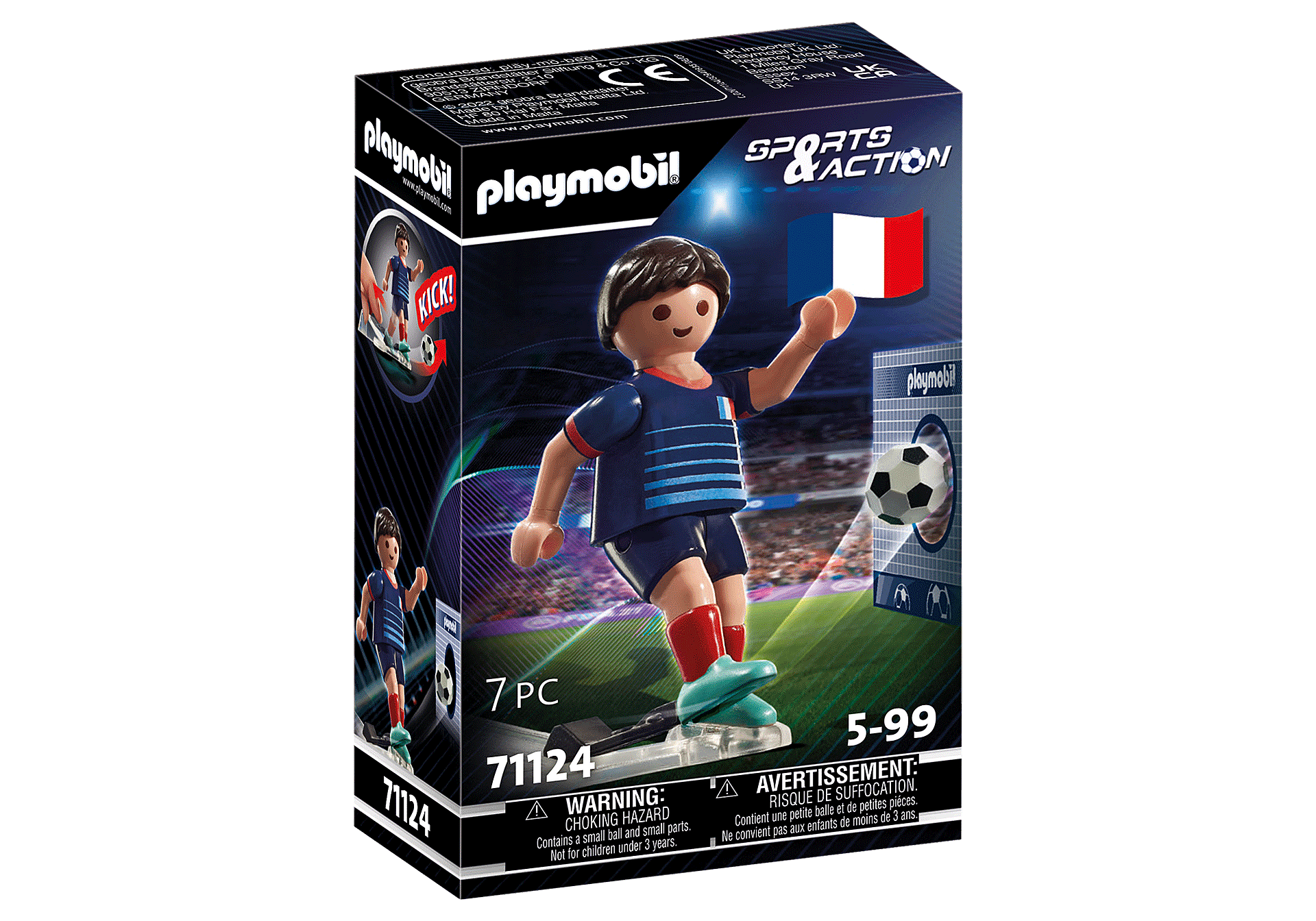 71124 Soccer Player - France B zoom image2