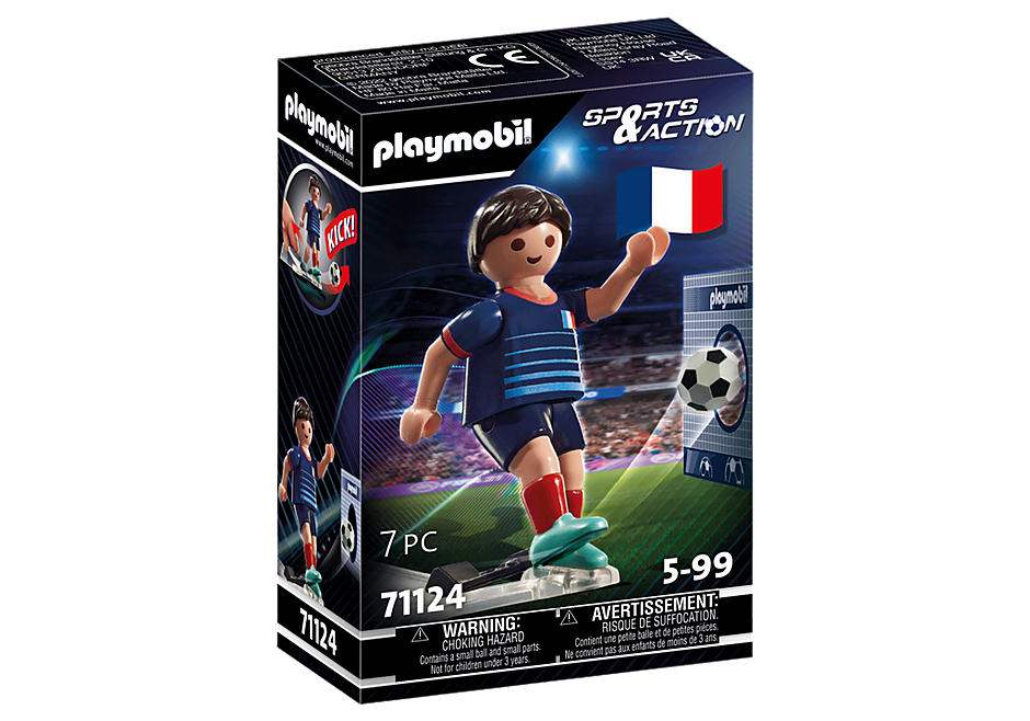 71124 Soccer Player - France B detail image 2