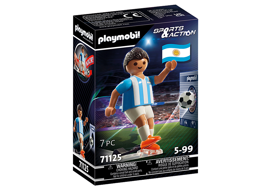 71125 Jugador de Fútbol - Argentina detail image 2