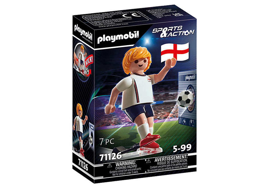 71126 Soccer Player - England detail image 2