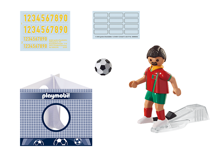 71127 Soccer Player - Portugal detail image 3
