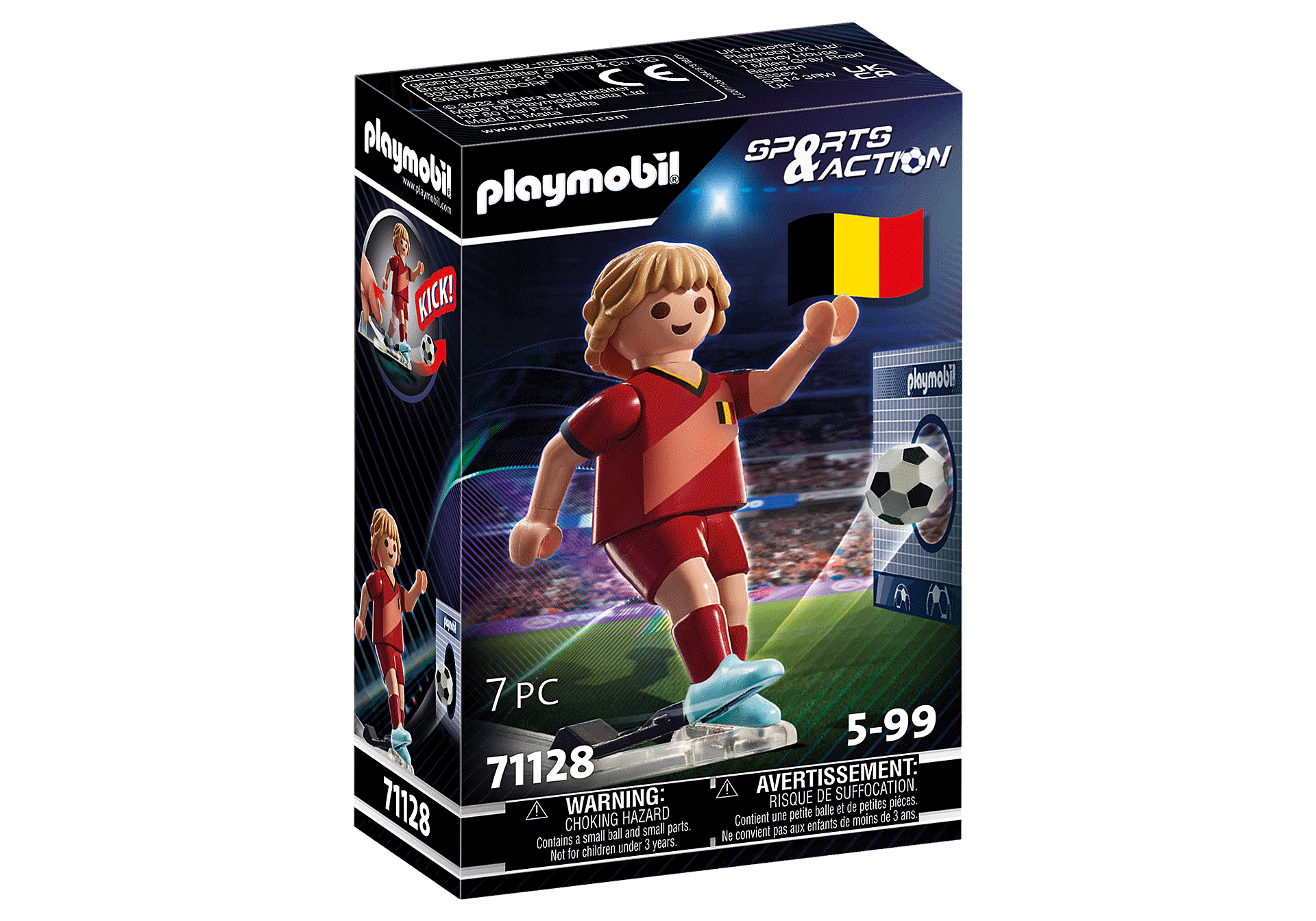 71128 Fotbollsspelare - Belgien zoom image2