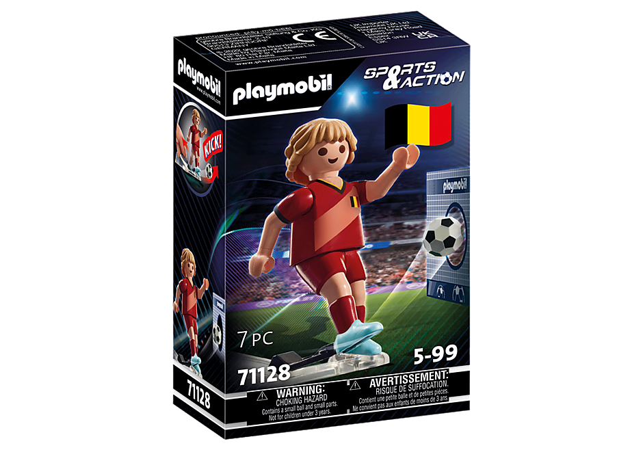 71128 Jugador de Fútbol - Bélgica detail image 2