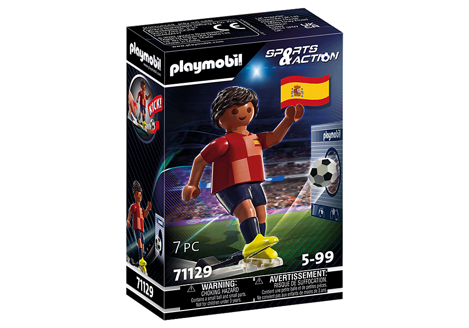 71129 Soccer Player - Spain detail image 2