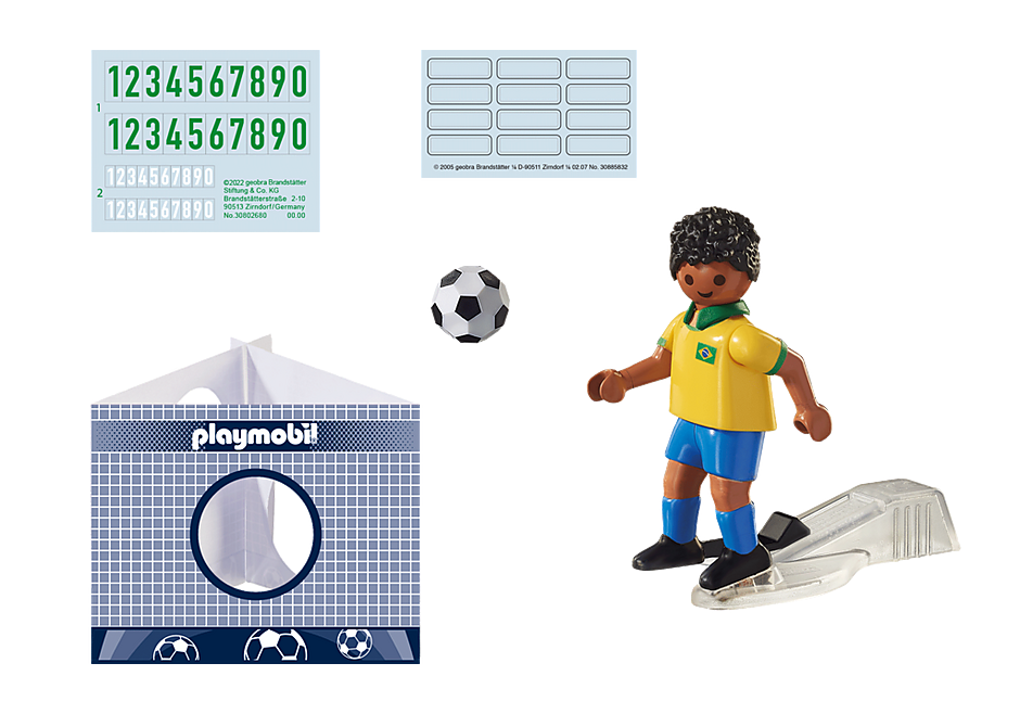 71131 Soccer Player - Brazil detail image 3
