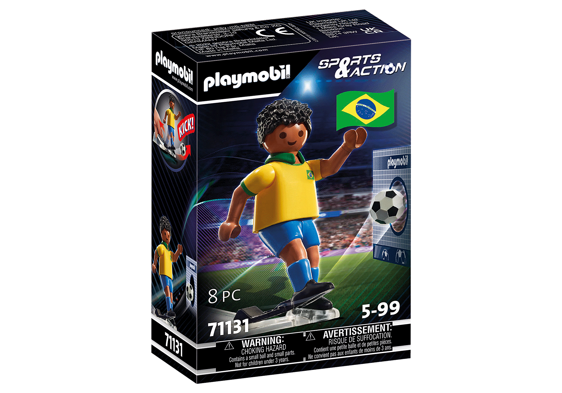 71131 Jugador de Fútbol - Brasil zoom image2