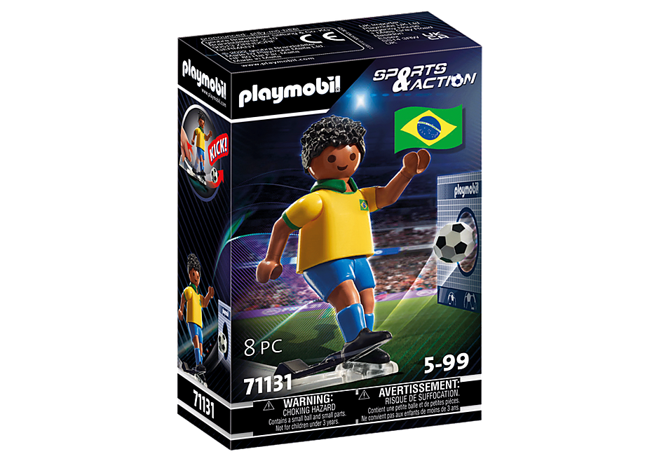 71131 Soccer Player - Brazil detail image 2