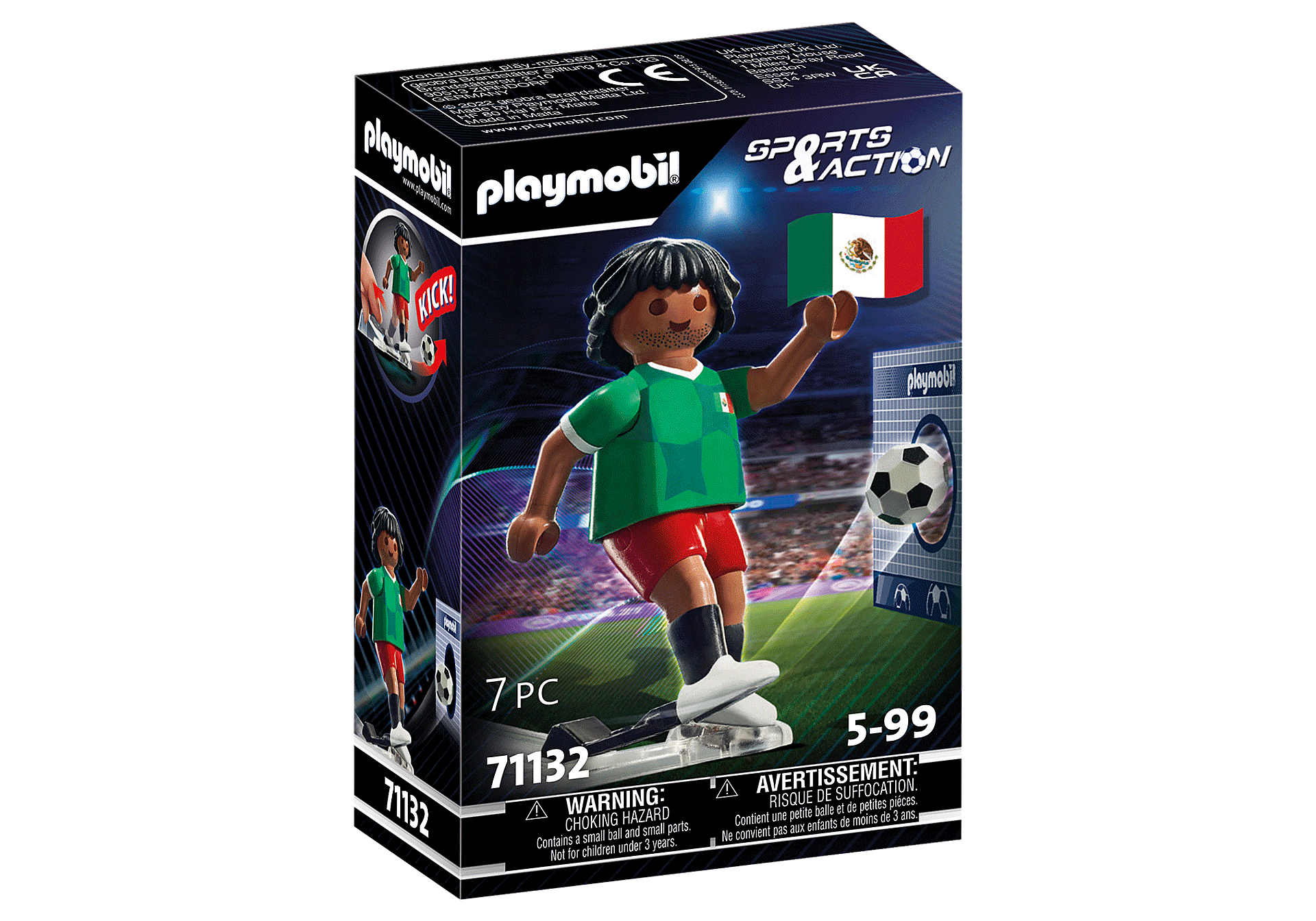 71132 Soccer Player - Mexico zoom image2