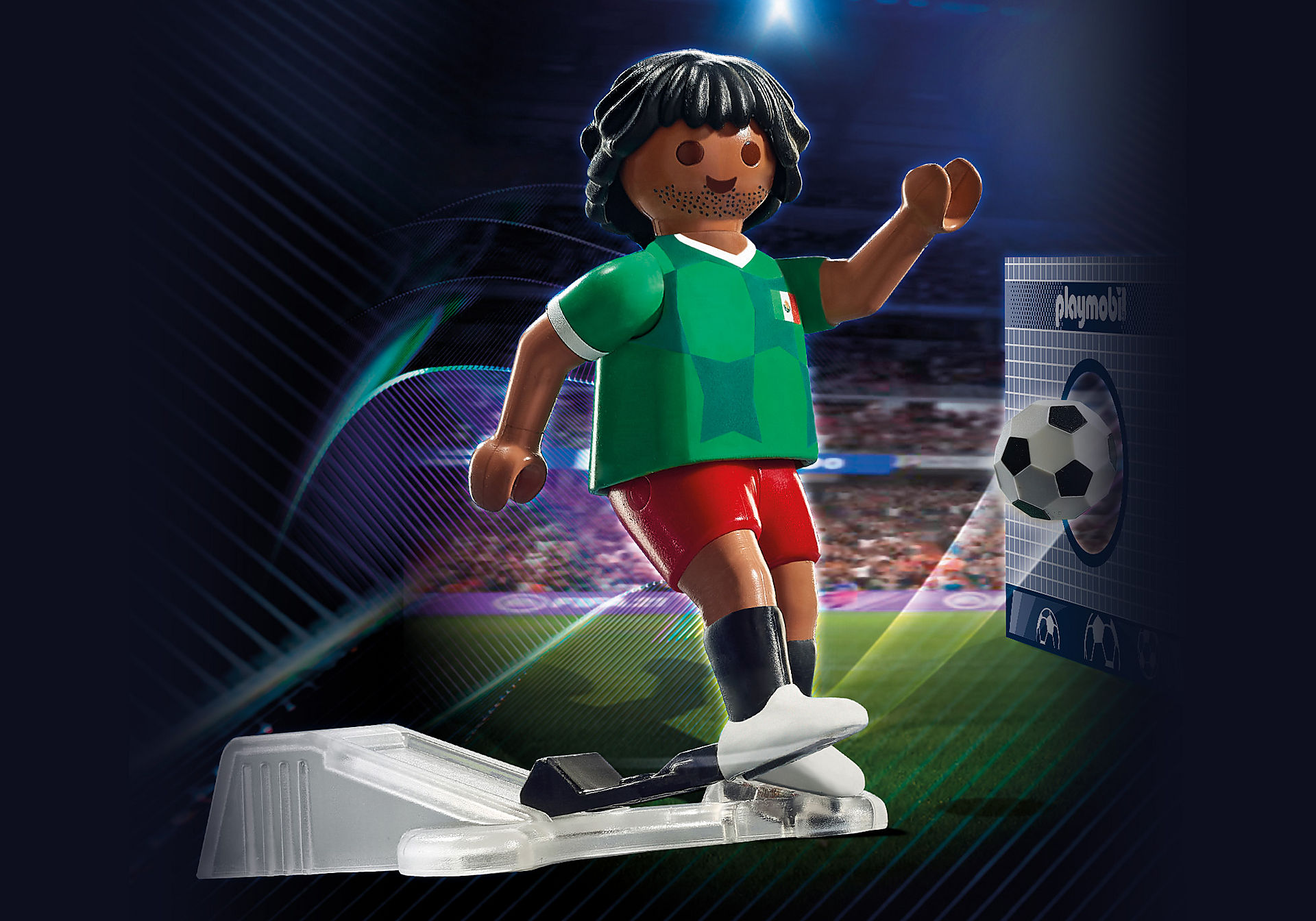71132 Soccer Player - Mexico zoom image1