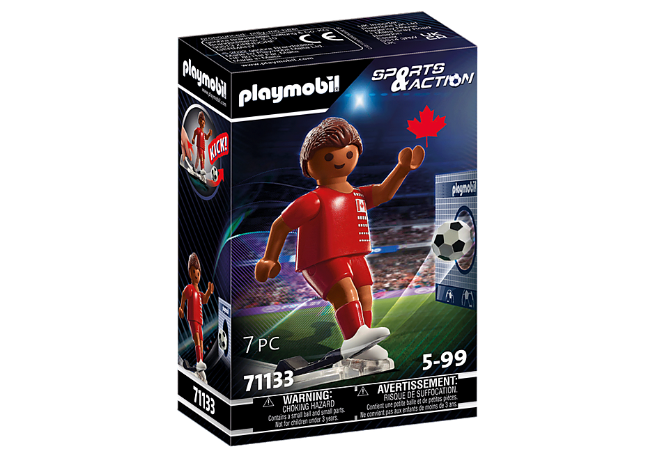 71133 Soccer Player - Kanada detail image 2