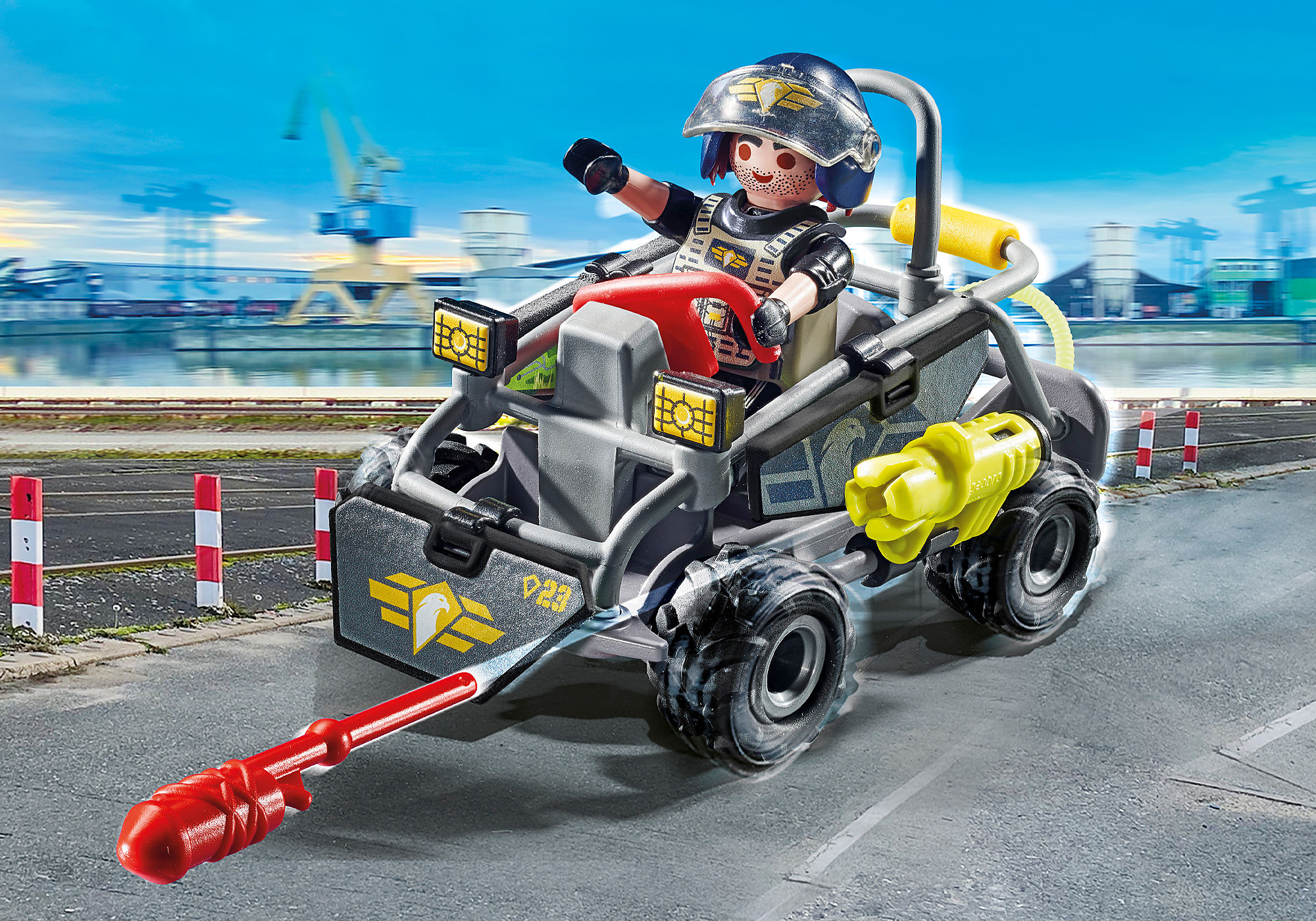 Playmobil Quad Police