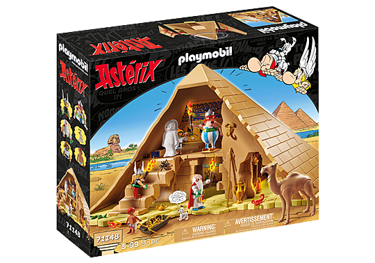 Playmobil: Porterix Pyramidonisa Asterix envenenado
