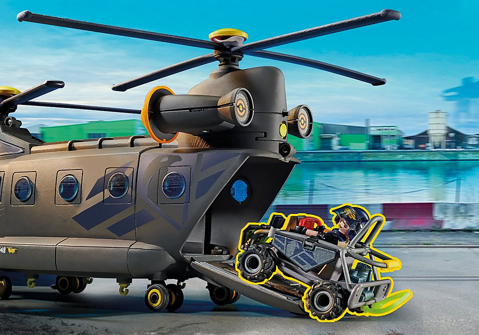 71149 Tactical Police: Large Helicopter detail image 9