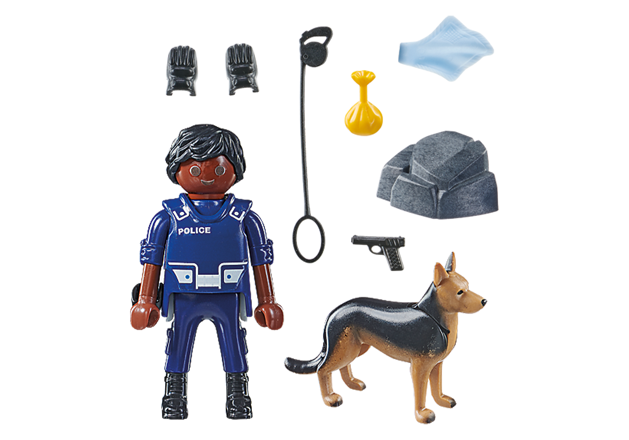 Policeman with Dog - 71162