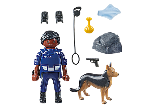 Perro policia playmobil sales