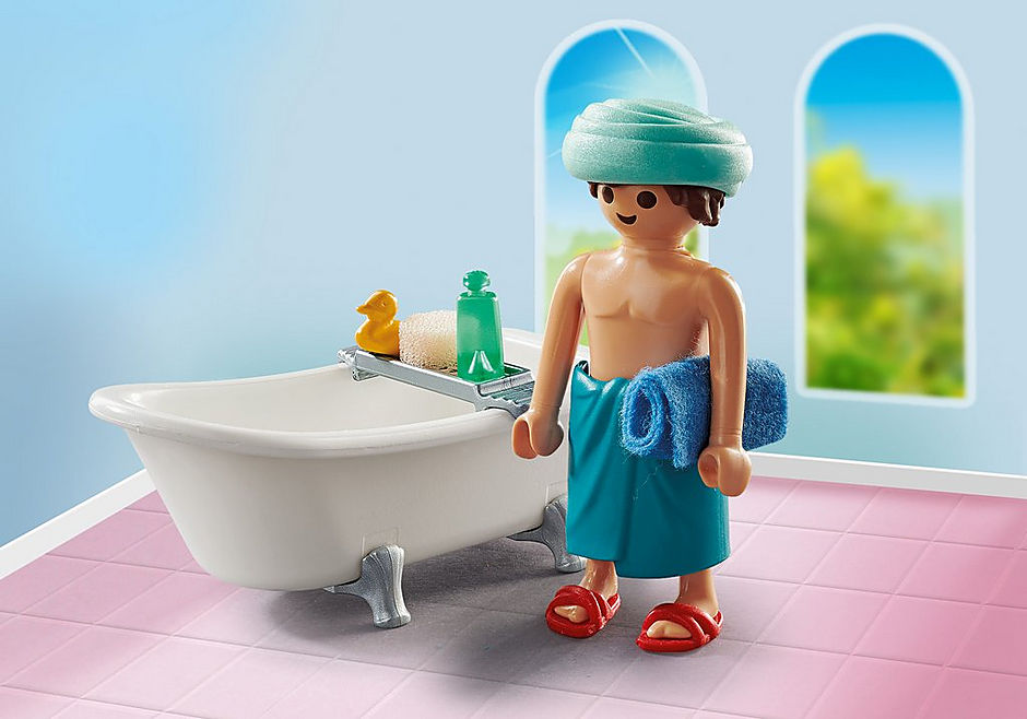 71167 Uomo nella vasca da bagno detail image 1