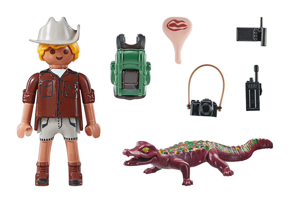 71168 Explorateur et alligator detail image 3