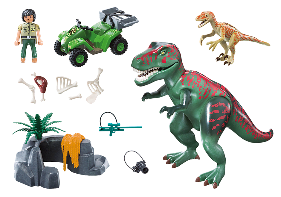71183 Explorateur avec quad et dinosaures detail image 3
