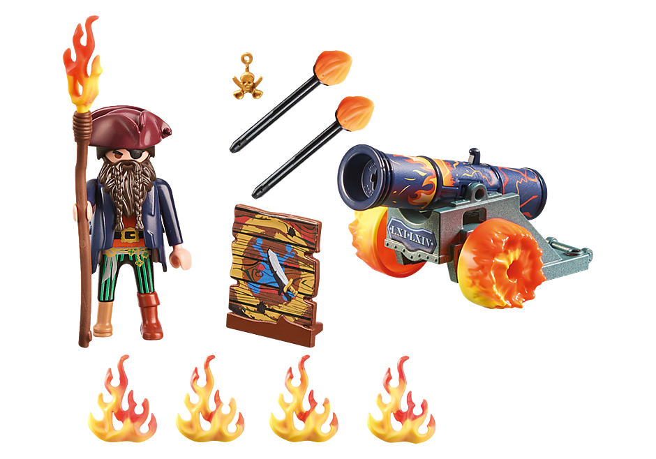 Pirate with Cannon Gift Set - 71189