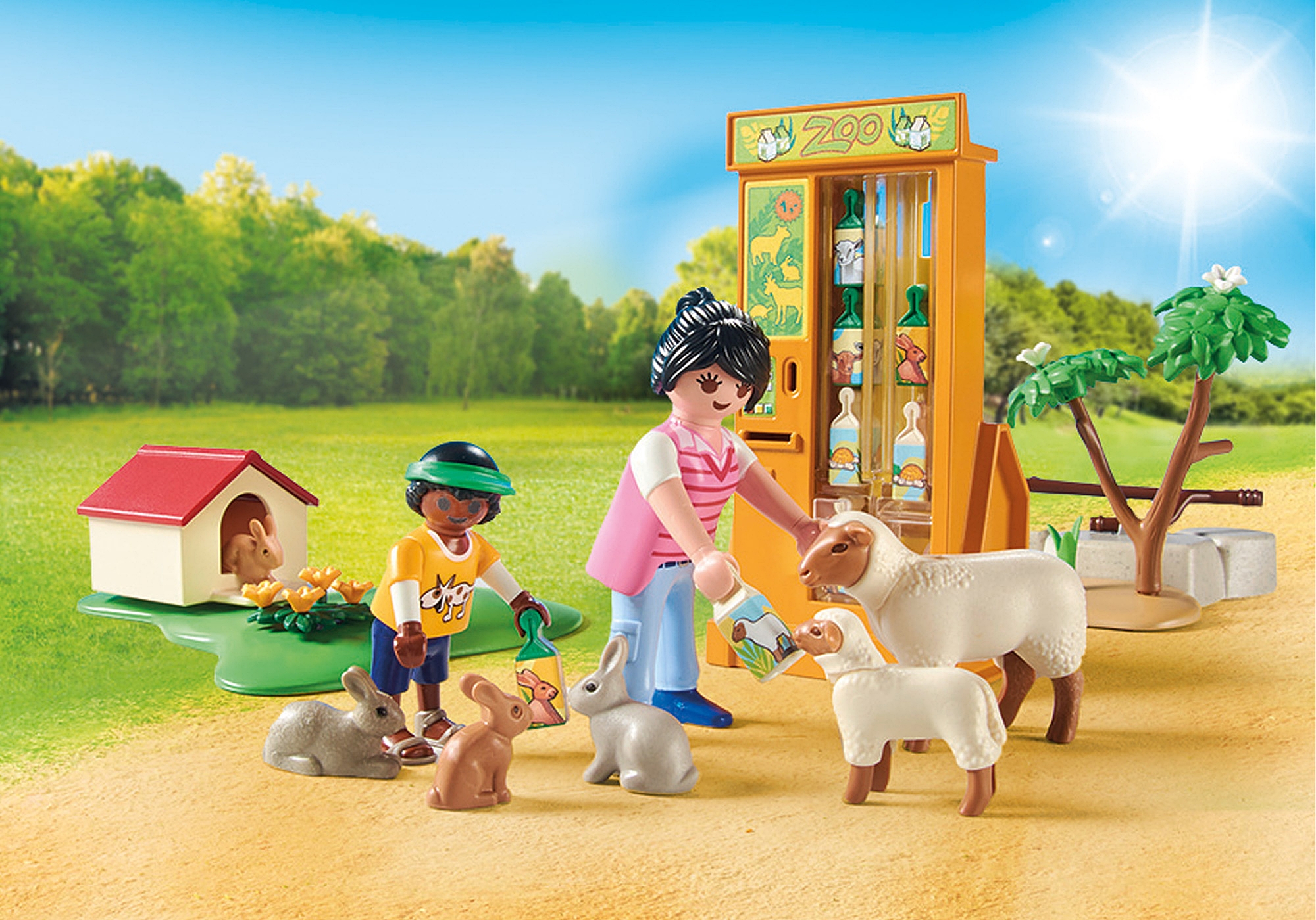 Playmobil baby animal zoo deals