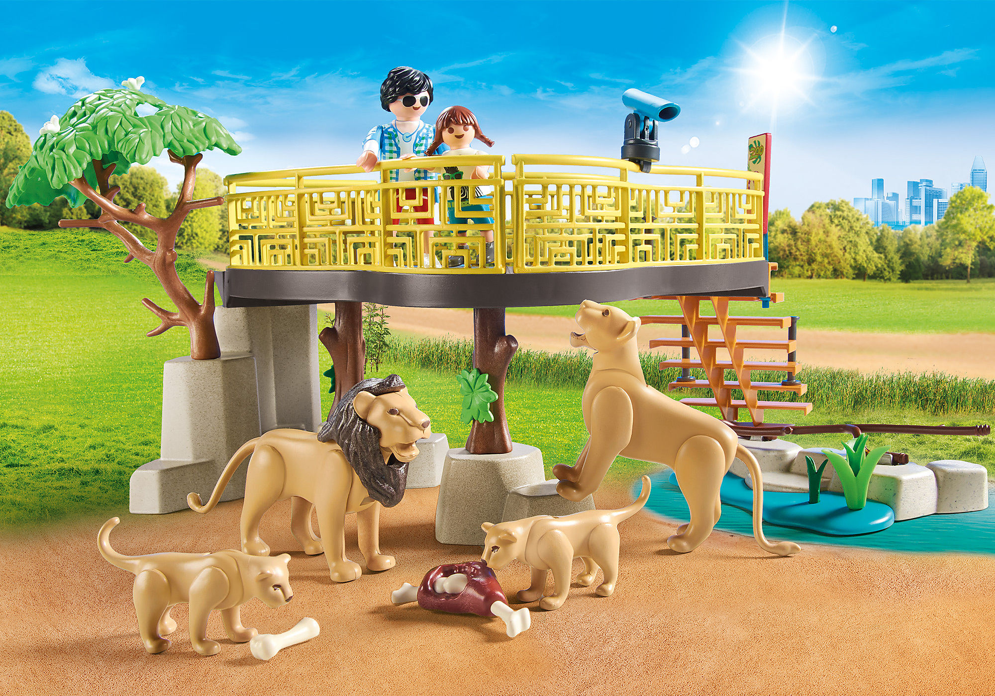  Playmobil Animal Enclosure : Toys & Games