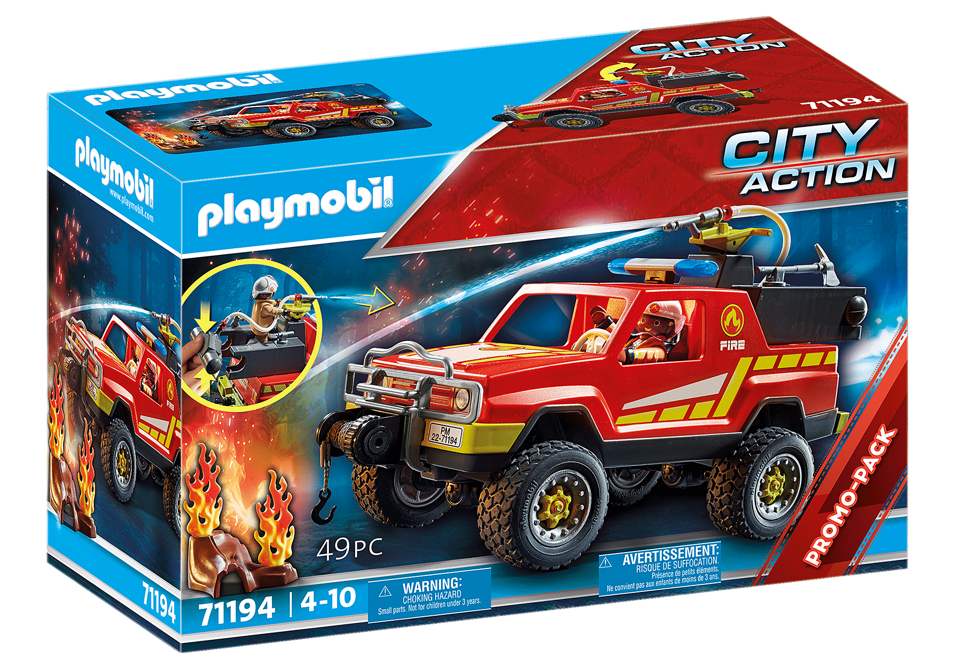 71194 Fire Rescue Truck zoom image2