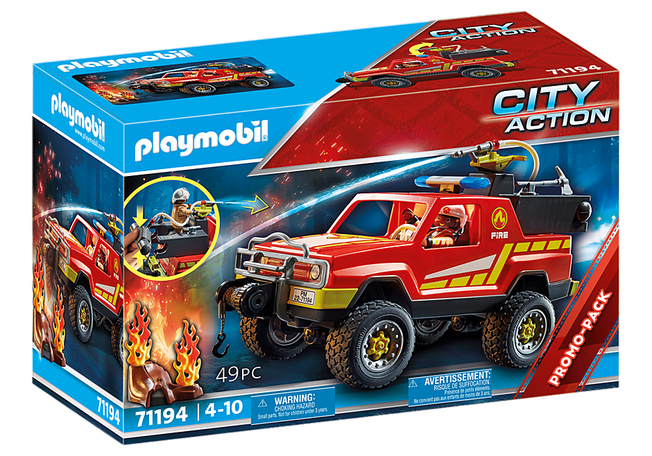 71194 Pick-up et pompier detail image 2