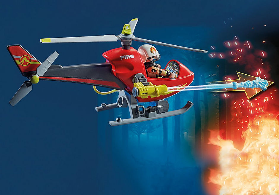 71195 Hélicoptère bombardier des pompiers detail image 5