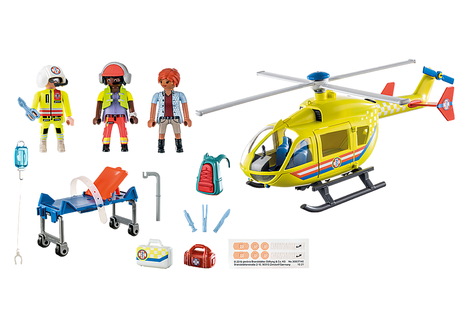 71203 Helicóptero Médico de Rescate detail image 4