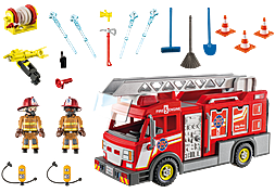 Playmobil 71194 Fire Promo Packs Fire Rescue Truck - Invastor
