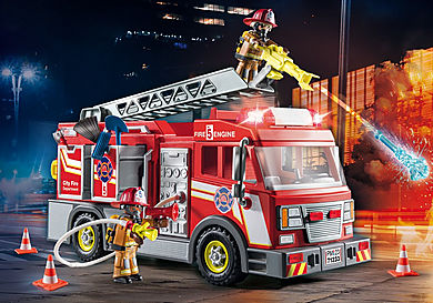 71233 Fire Truck with Flashing Lights