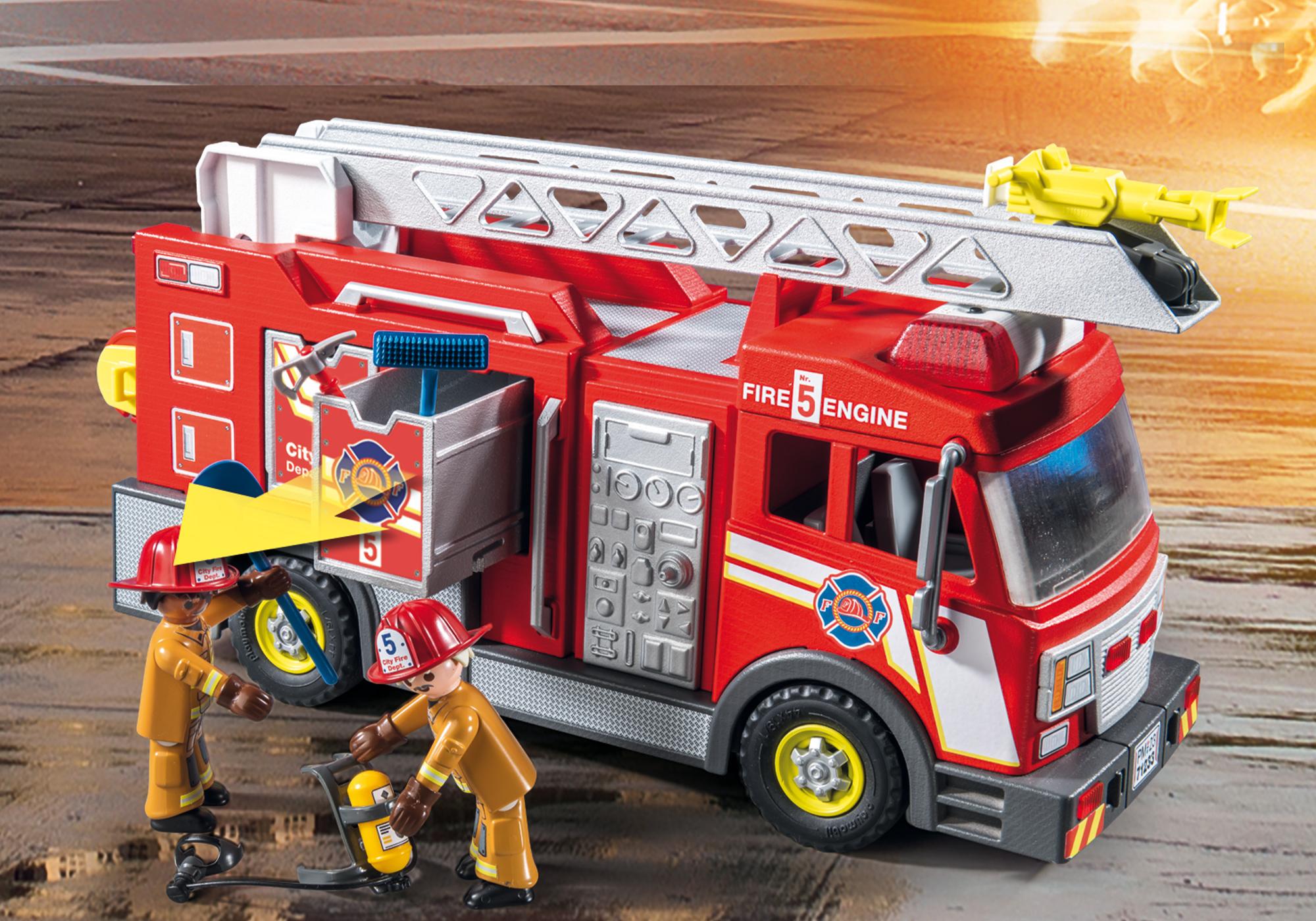 Skyteam Action Fire Engine Ride-On - Ride-ons