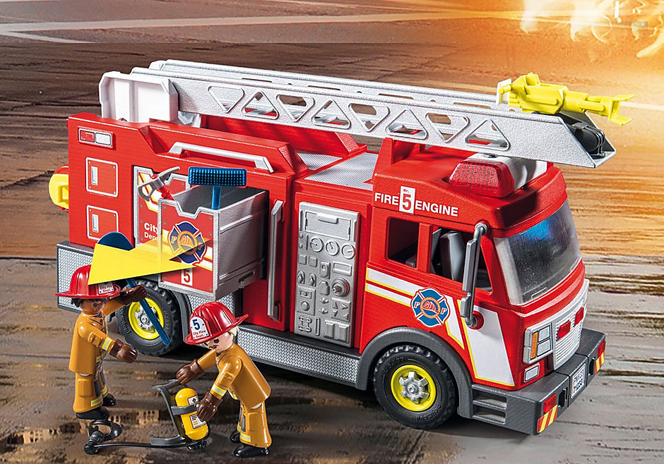 71233 Fire Truck with Flashing Lights detail image 4