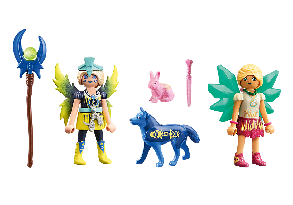 71236 Crystal and Moon Fairy with Soul Animals detail image 3