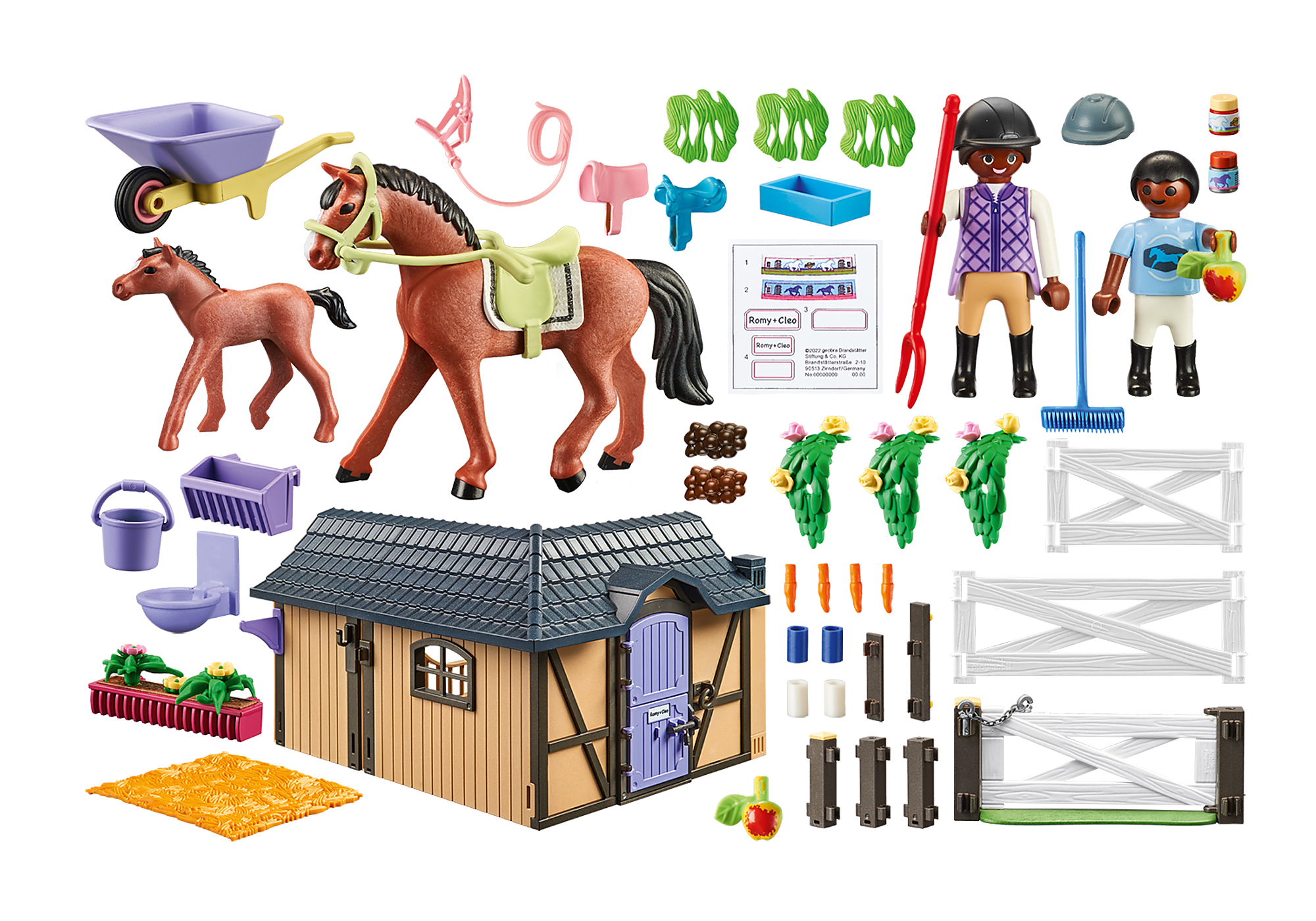 Playmobil establo de caballos (71238) – MANCHATOYS