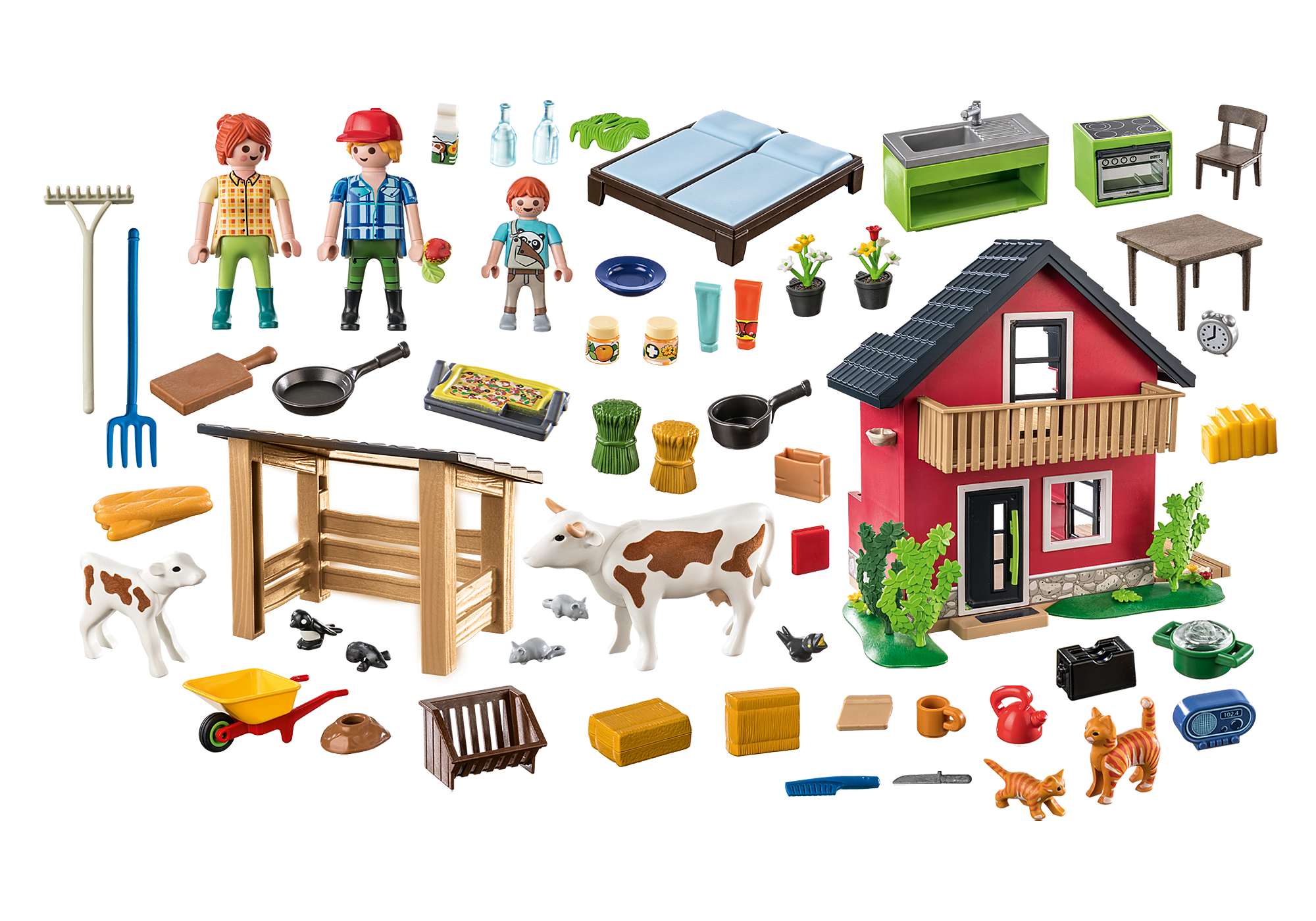 Farmhouse with Outdoor Area 71248 PLAYMOBIL