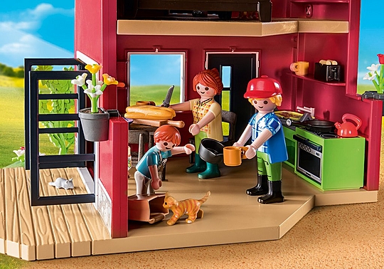 Casa top granja playmobil