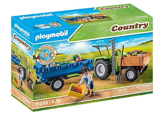 Harvester Tractor with Trailer Harvester Tractor with Trailer