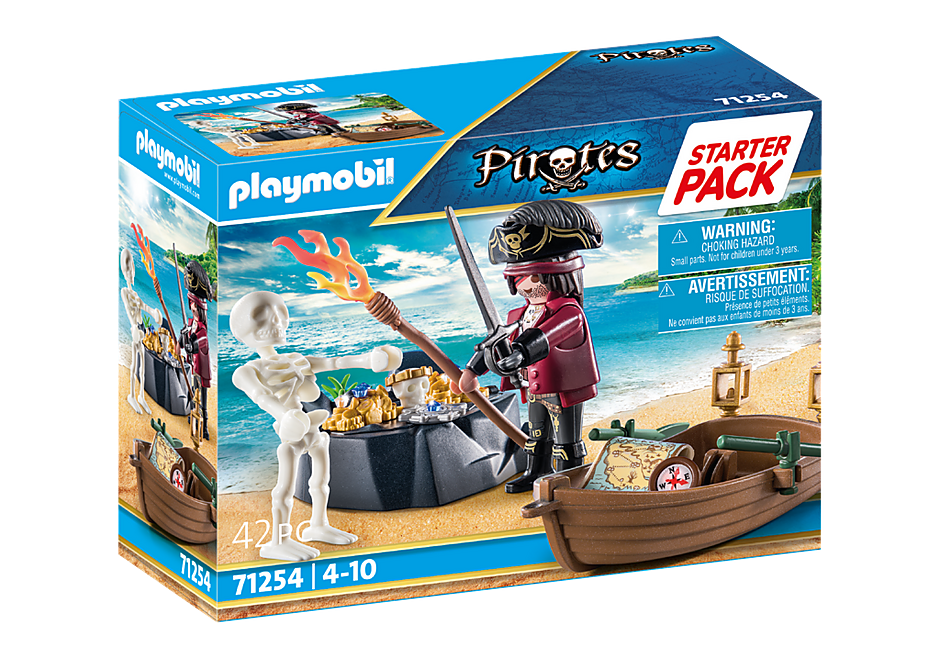 71254 Starter Pack Pirate et barque  detail image 2