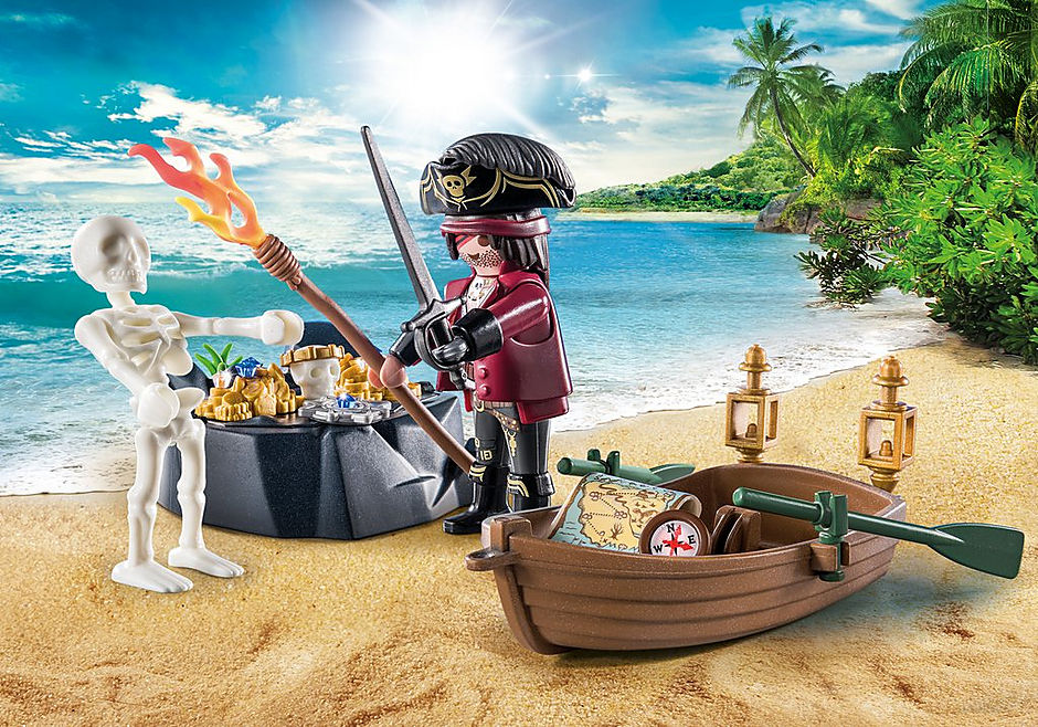71254 Starter Pack Pirate et barque  detail image 1