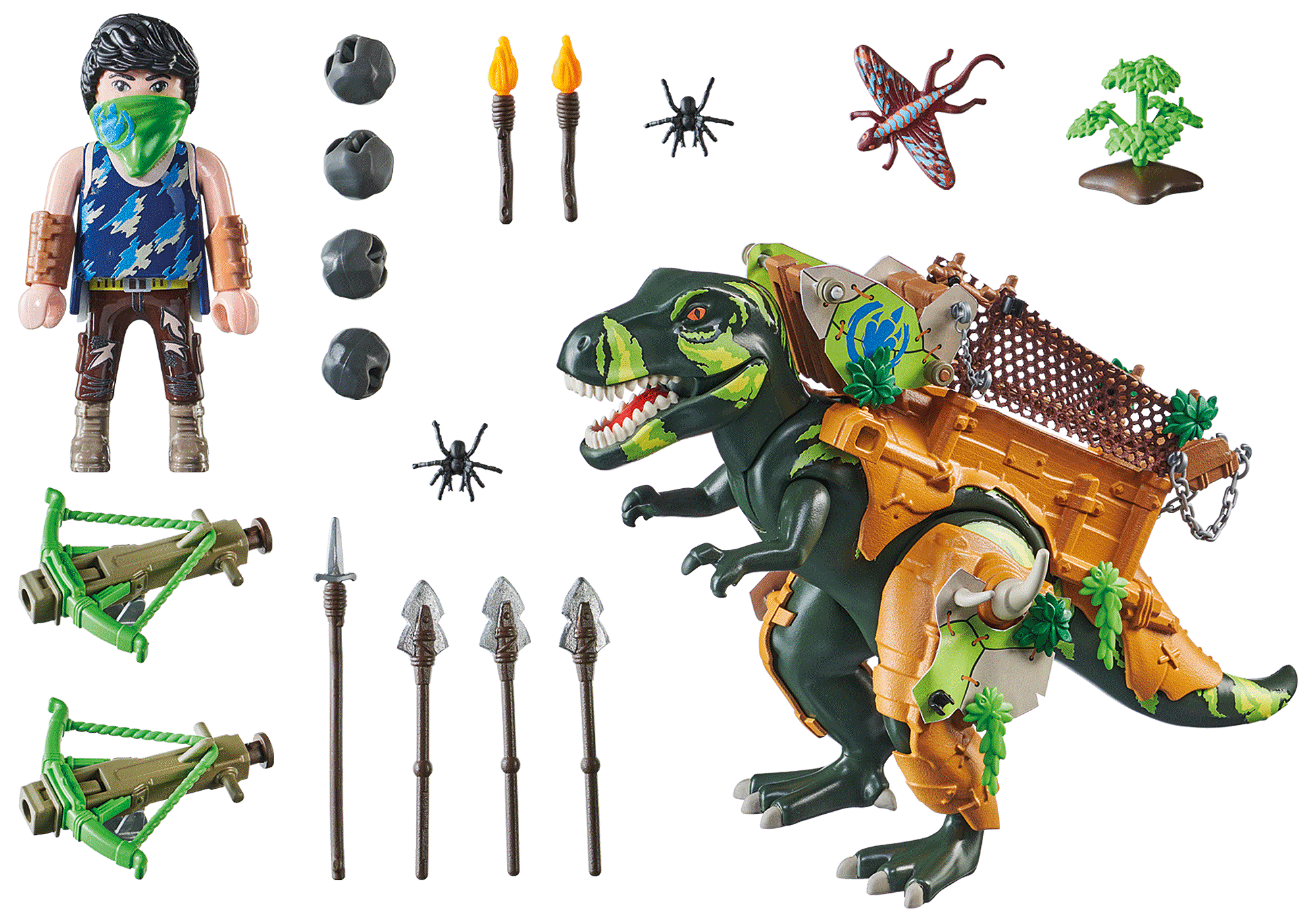 Playmobil Dino Rise - Spinosaure et combattants