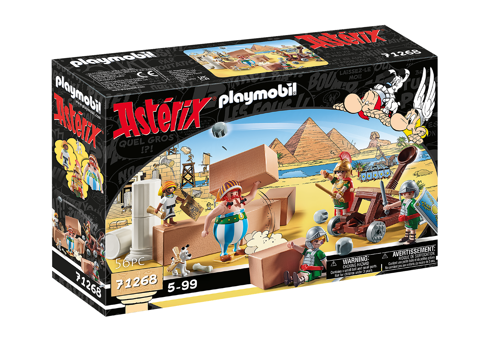 71268 Asterix: Ο Νουμερομπίς και η κατασκευή του Παλατιού zoom image2