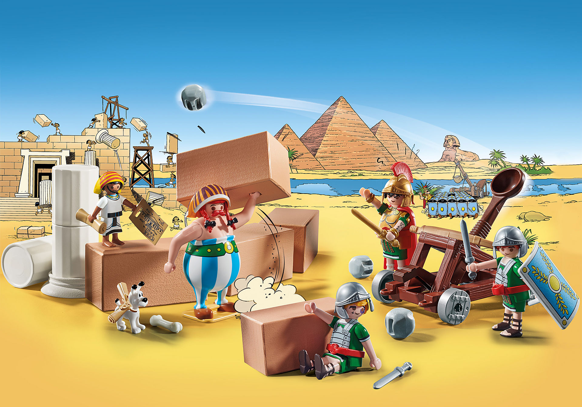 71268 Asterix: Ο Νουμερομπίς και η κατασκευή του Παλατιού zoom image1