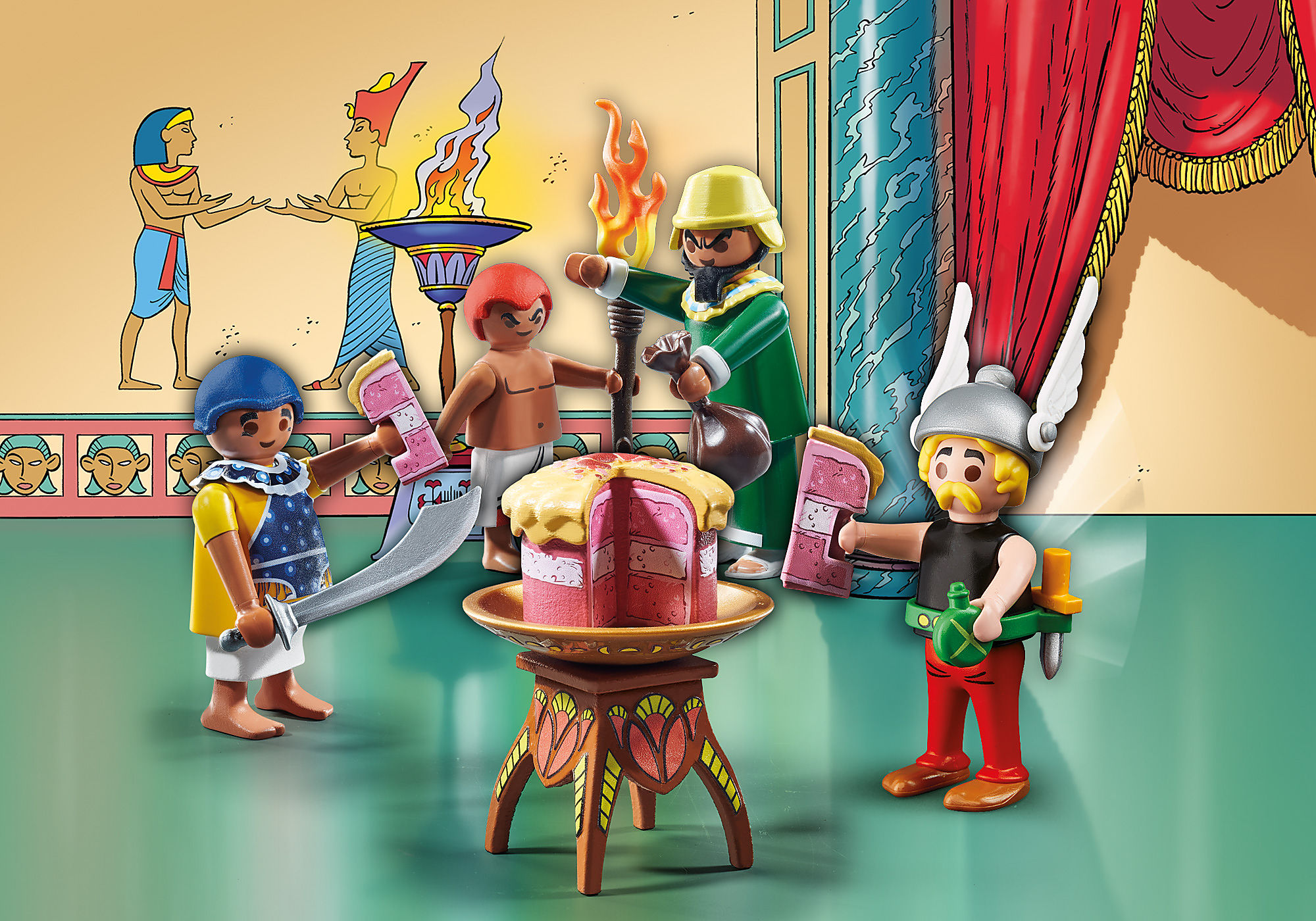71269 - Playmobil Astérix - Le gâteau empoisonné d'Amonbofis