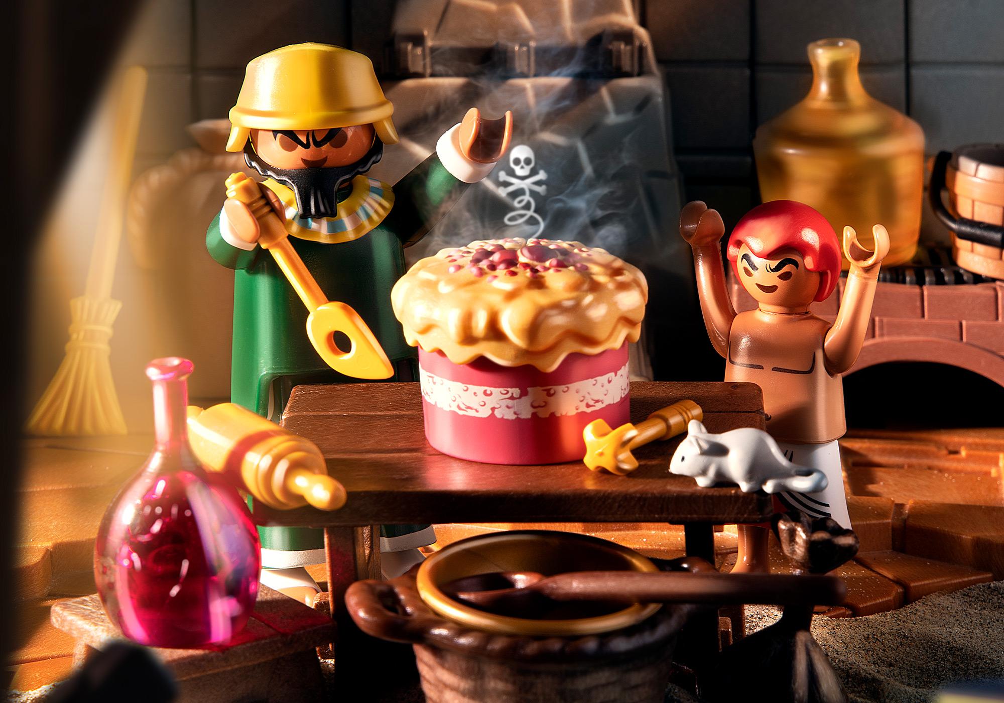 Playmobil Asterix & Obelix Collection | The Poisoned Cake Of Amonbofis Set (71269) | 5 Characters & 24 Pieces